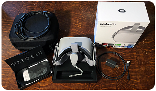 AudioCraZ Oculus Go Packaging