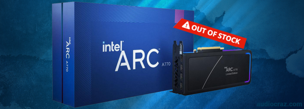 Intel ARC A770 Banner